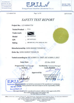Safety Test Report